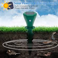 Solar Mole Repellent Stakes