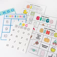You can use this tool to generate bingo cards with a call list and print up to 9 pages of cards. Free Bingo Games For Kids Design Eat Repeat