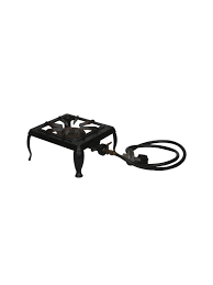 Portable tabletop camp single cooktop table cook top burner propane gas stove. One Burner Propane Tabletop Stove Cooking Equipment