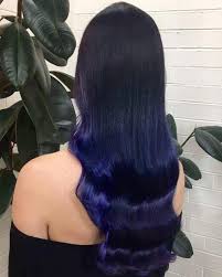 To amp up this playful contrast, use a bright shade against dark hair. 40 Fairy Like Blue Ombre Hairstyles