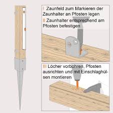 Holzzaun Mit Einschlaghulsen Leicht Selber Bauen Obi Holzzaun Holzzaun Bauen Zaun