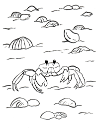 Free printable crab coloring page and download free crab coloring page along with coloring pages for other activities and coloring sheets. Ghost Crab Coloring Page Art Starts