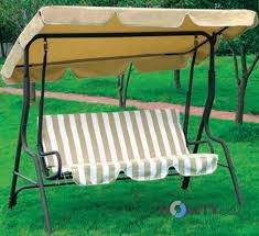 Oriyukki sedia a dondolo, amaca a poltrona, sedia amaca, poltrona sospesa fornita di 2 cuscini, perfetta per interno/esterno casa camera da letto giardino(bastoncini di legno non inclusi) 3,3 su 5 stelle 9 Dondolo Da Giardino In Acciaio H24005