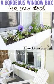The solution was to make our own. 20 Gorgeous Diy Window Flower Box Planters To Beautify Your Home Diy Crafts