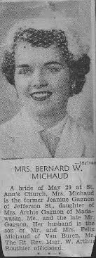 Death of John F. Michaud