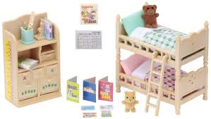 Sylvanian Families Children S Bedroom Furniture Set Sylvanian Families Amazon Childrens Bedroom Furniture Childrens Bedroom Furniture Sets Childrens Bedrooms