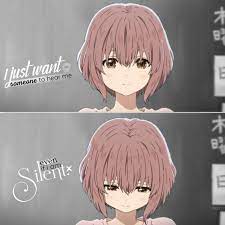 Back then, if we could have heard each other's voice. I Just Want You To Hear Anime Films Anime Love Quotes Animation Quotes