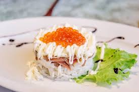 It comes with or without meat, potato, herbs (usually dill) and a dollop of smetana, sour cream.accompanied with a piece of rye bread or garlic bread topped with melted cheese, this dish is hearty enough to serve as a meal, although it is usually eaten as a starter. 15 Traditional Russian Foods You Must Try