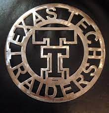 Texas Tech Wall Art Raiders Art Iron Decor Metal Decor Home Decor Personalized Wall Deco Texas Wall Art Wall Decor Texas Personalized Wall Decor