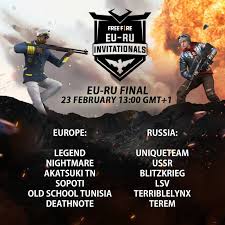 This promo is free without the need for topup. Here Is The List Of Eu And Ru Teams Garena Free Fire Facebook