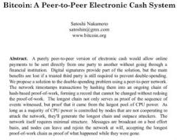 Bitcoin.org is a community funded project, donations are appreciated and used to improve the website. Bitcoin A Peer To Peer Electronic Cash System By Satoshi Nakamoto Everything Else Is Not Bitcoin Steemit