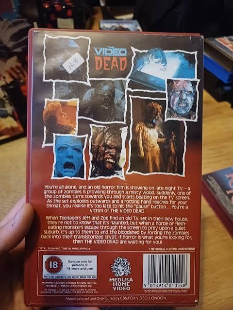 THE VIDEO DEAD : r/80sHorrorMovies