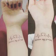 Friendship Heart Tattoos 100 1k Bestfriendtattoos Frienship Tattoos Matching Best Friend Tattoos Matching Friend Tattoos