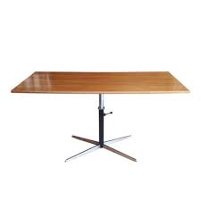 Modern design height adjustable lifting wooden electric dining coffee table. Mid Century Adjustable Coffee Table By J M Thomas For Wilhelm Renz For Sale At Pamono
