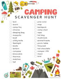 See more ideas about thanksgiving activities, thanksgiving activities for kids, activities for kids. Free Printable Camping Scavenger Hunt Hey Let S Make Stuff