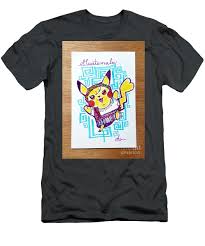 Pikachu un Guatemalan traditional outfit T-Shirt by Ace Bright