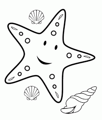 Starfish Animal Coloring Pages Starfish Colors Cartoon Starfish