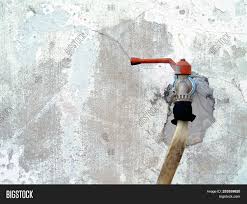 Because water in supply pipes is under pressure (normally about 50 pounds per square inch), if a pipe or fitting springs a. Old Metal Faucet Water Image Photo Free Trial Bigstock
