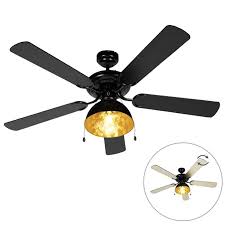 Harbor breeze armitage ceiling fan. Industrial Ceiling Fan Black Magna Lampandlight
