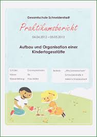 Was erwarte ich von meinem kindergarten praktikum? Awe Inspiring Praktikumsbericht Erzieher Vorlage Die Sie Begeistern Praktikumsbericht Vorlagen Word Deckblatt Vorlage