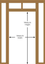 Measuring For A Replacement Door Prehung Doors French Doors Bookcase Door