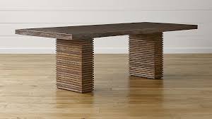 Shop Dining Room Kitchen Tables Online Crate And Barrel Reclaimed Wood Dining Table Wood Dining Table Modern Dining Furniture