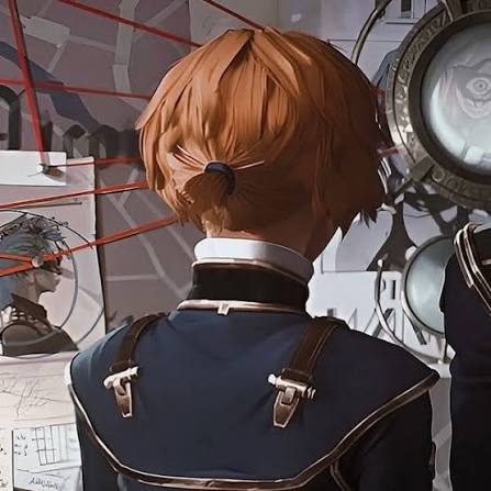 arcane character maddie nolan’s short hair put in a small ponytail
