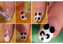 Así que una vez esto, es que las uñas decoradas con muñecos, estoy segur@ que te van a fascinar. Https Xn Diseosdeuasdecoradas 66bf Com Tres Nail Art Animados