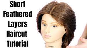 To take advantage of all that potential, a willingness to experiment is a must. Short Feathered Layers Haircut Tutorial Thesalonguy Youtube