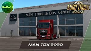 Euro truck simulator 2 (commonly abbreviated as ets2) is a vehicle simulation game developed and published by scs software for microsoft windows, linux and os x and was initially released as open development on. Ets 2 1 38b Obzor Man Tgx 2020 Euro Truck Simulator 2 Mods