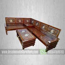 Maybe you would like to learn more about one of these? Kursi Kayu Jati Model Sudut Leter L Untuk Ruang Tamu Shopee Indonesia