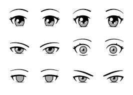 Shapes of an eye tutorial from tiktok. Drawing Anime And Manga Eyes To Show Personality Animeoutline