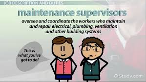 Maintenance Supervisor Job Description Duties And Requirements