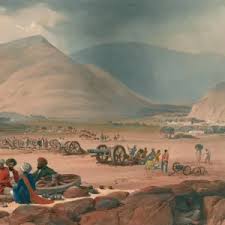First Anglo-Afghan War Print: British ...