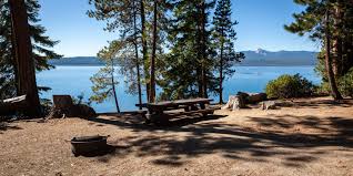 Singer's lake crescent tavern, which was built mostly between 1914 and 1916, can be seen at the bottom center of the photograph. Crescent Lake Campground Outdoor Project