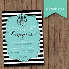Breakfast At Tiffany S Birthday Invitation By Lalunadesigns 15 00 Breakfast At Tiffanys Tiffany Birthday Party Tiffany Birthday