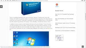 These isos are english by default. How To Download Windows 7 Professional Iso File 2017 Youtube