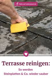 Fruhjahrsputz Auf Der Terrasse So Reinigst Du Steinplatten Holzdielen Und Co Richtig Terrasse Putzen Reinigen H Terrasse Reinigen Steinplatten Reinigen