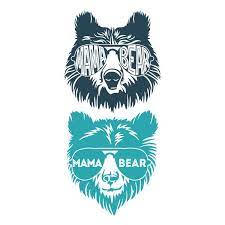 Download Mama Bear Cuttable Design Apex Embroidery Designs Monogram Fonts Alphabets