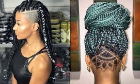 This videojug film shows you how to braid black hair in a tidy and consistent manner, for you to have fun and skills with this hairstyle. 43 Badass Braids With Shaved Sides For Women Stayglam