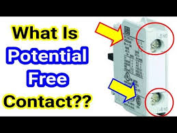 The coil and contacts are encased in a small plastic housing (see figure 1). What Is Potential Free Contact In Tamil Youtube