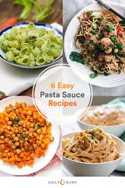 Match the pasta with the sauce—a hearty sauce, like meat sauce, pairs well with sturdy pasta, like ziti or penne. 6 Easy Pasta Sauce Recipes That Aren T Marinara Daily Burn