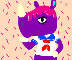 Renée drinks coffee from the roost with the following: Renee Animal Crossing Drawception