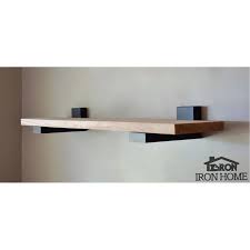 Since shelves themselves can be purchased on their own in the exact dimensions needed, you can get creative with the hardware supporting them. Iron Floating Shelf L Brackets Metal Floating Shelf Hardware Etsy In 2020 Floating Shelves Floating Shelf Hardware Metal Floating Shelves