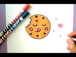 Malvorlagen für kinder, zum beispiel von obst, gemüse, würste, eis uvm. Cookie Kawaii Selber Malen Youtube