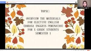 We did not find results for: Bahasa Inggris Peminatan Kelas 11 Semester 1
