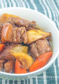 Liempo Estofado Recipe Panlasang Pinoy Estofado Recipe Pork Recipes Recipes