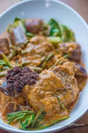 Oxtail Kare Kare Recipe Panlasang Pinoy Recipe Kare Kare Recipe Recipes Oxtail