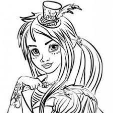 Descendants 2 coloring pages of ben mal jay carlos uma dizzy evie. Disney Descendants 2 Uma Coloring Pages Novocom Top