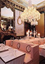 cristal room by baccarat and philippe starck paris restaurants crystal room restaurant design